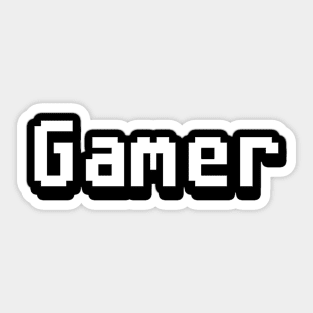 Cool Gaming Font Sticker